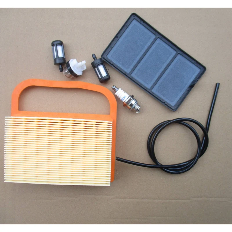 4238 140 4401 Air Filter With Bulb Fuel Tune Up Kit For STIHL Concrete Cut Off Saw TS410 TS410Z TS420 TS420Z