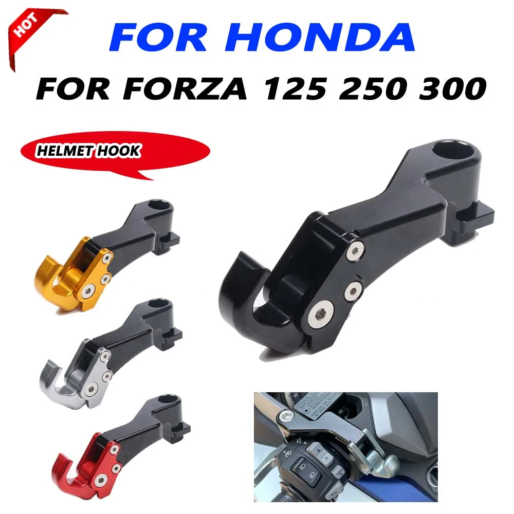 

For HONDA Forza 125 250 300 Forza300 Forza125 Forza250 2018 - 2024 Motorcycle Accessories Convenience Hook Helmet Hook