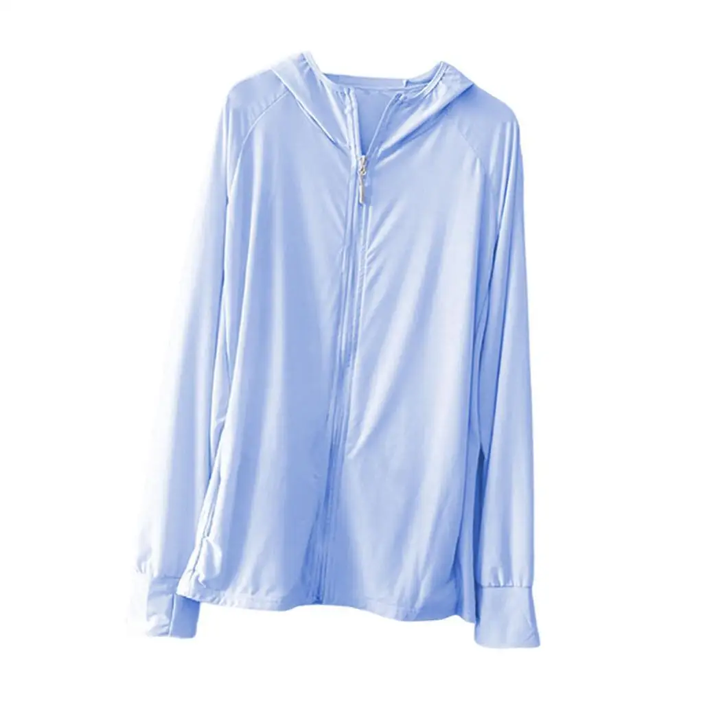 Womens Sun Protection Clothing Protection Pullover Hooded Jacket for Running