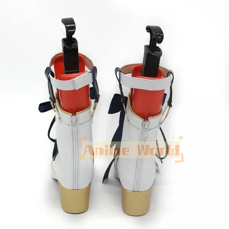 لعبة شينوبو سينغوكو أحذية كوسبلاي PU أحذية من الجلد أحذية كرنفال الهالوين مصنوعة حسب الطلب