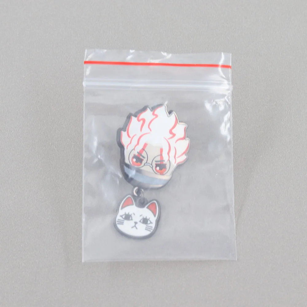 Dan Da Dan Takakura Ken Okarun Turbo Granny Power Emaille-Pin Manga Dandadan Glückskatze Anhänger Brosche Cartoon-Fan-Geschenk Abzeichen Zubehör – Detail 9