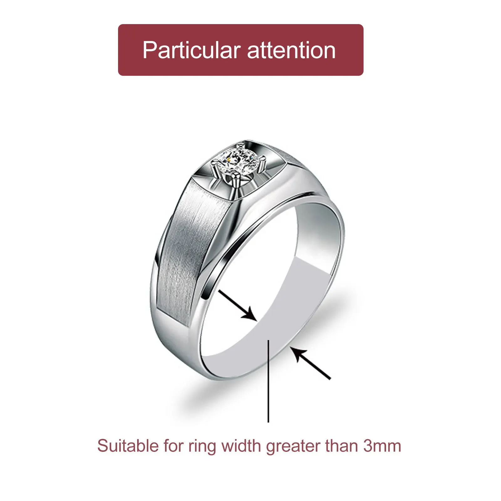 

2 Sheets Ring Size Adjuster Invisible Tightener for Loose Rings Jewelry Sizer Tool Men Women Safe Resizing Fix