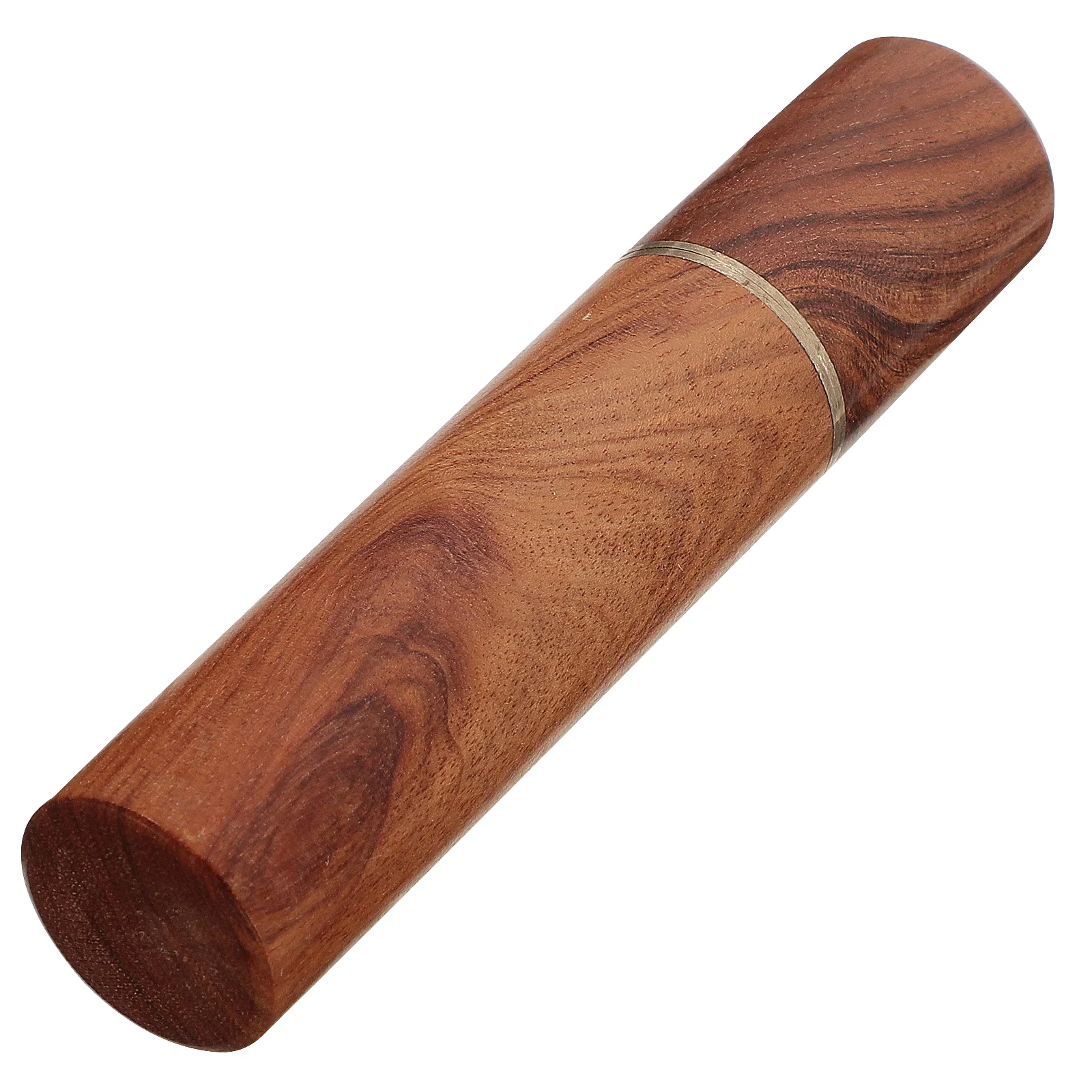 

Toothpick Storage Container Convenient Holder Small Object Tube Manual Daily Use Wooden