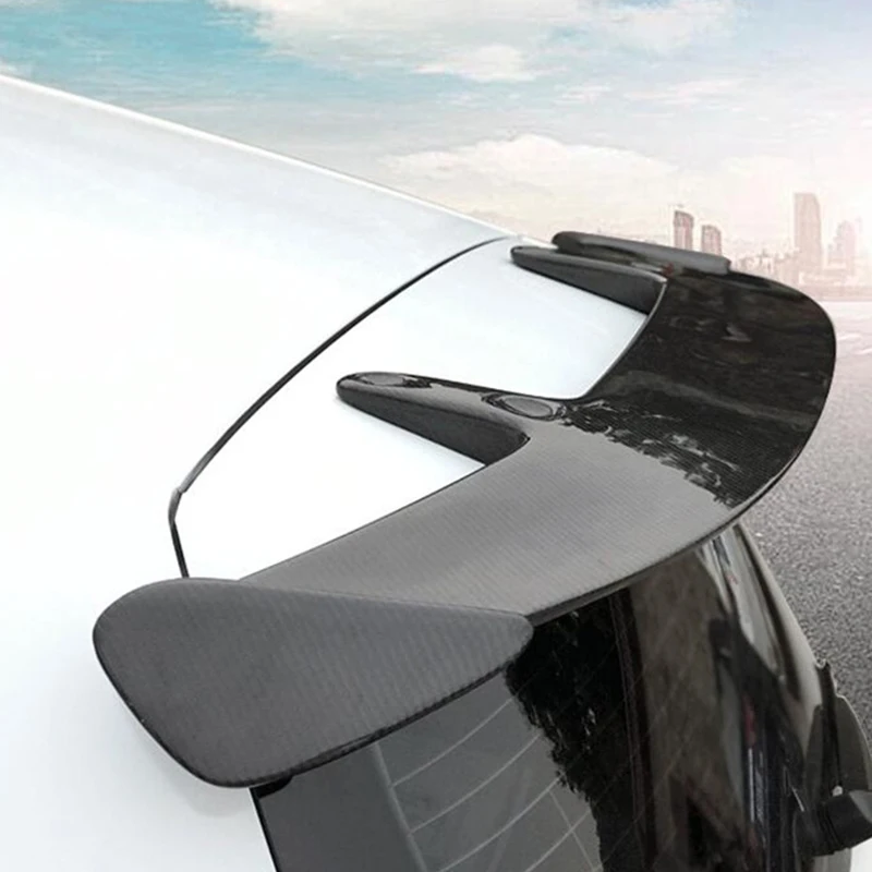 Real Carbon Fiber Roof Spoiler Wing For BMW 1 Series F20 F21 Hatchback CAR Trunk Rear Lip Tail Accessories Body Kit