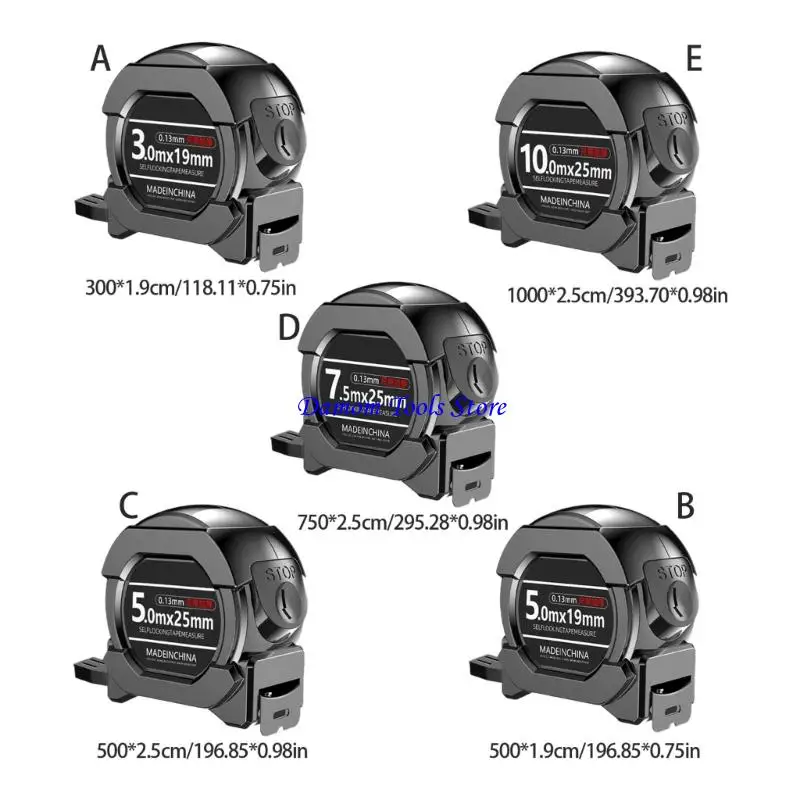 57BE 정확성을 위해 낙하 방지 케이스가 포함된 산업용 강도 접이식 측정 도구
