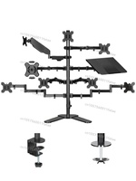 Monitor Stand, Separate Accessories, Dual Screen, Quad, Multi-screen Robotic Arm, Free Combination, Manual DIY Splicing