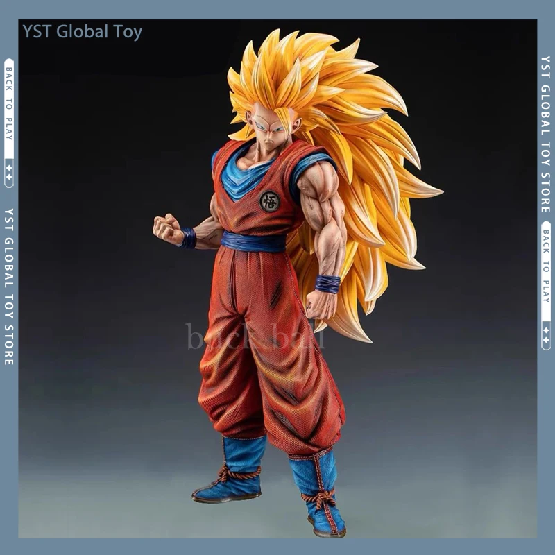 

Dragon Ball Son Goku Anime Figure 30cm Super Saiyan Son Goku GK Action Figurine Model PVC Statue Doll Decoration Kids Toys Gift