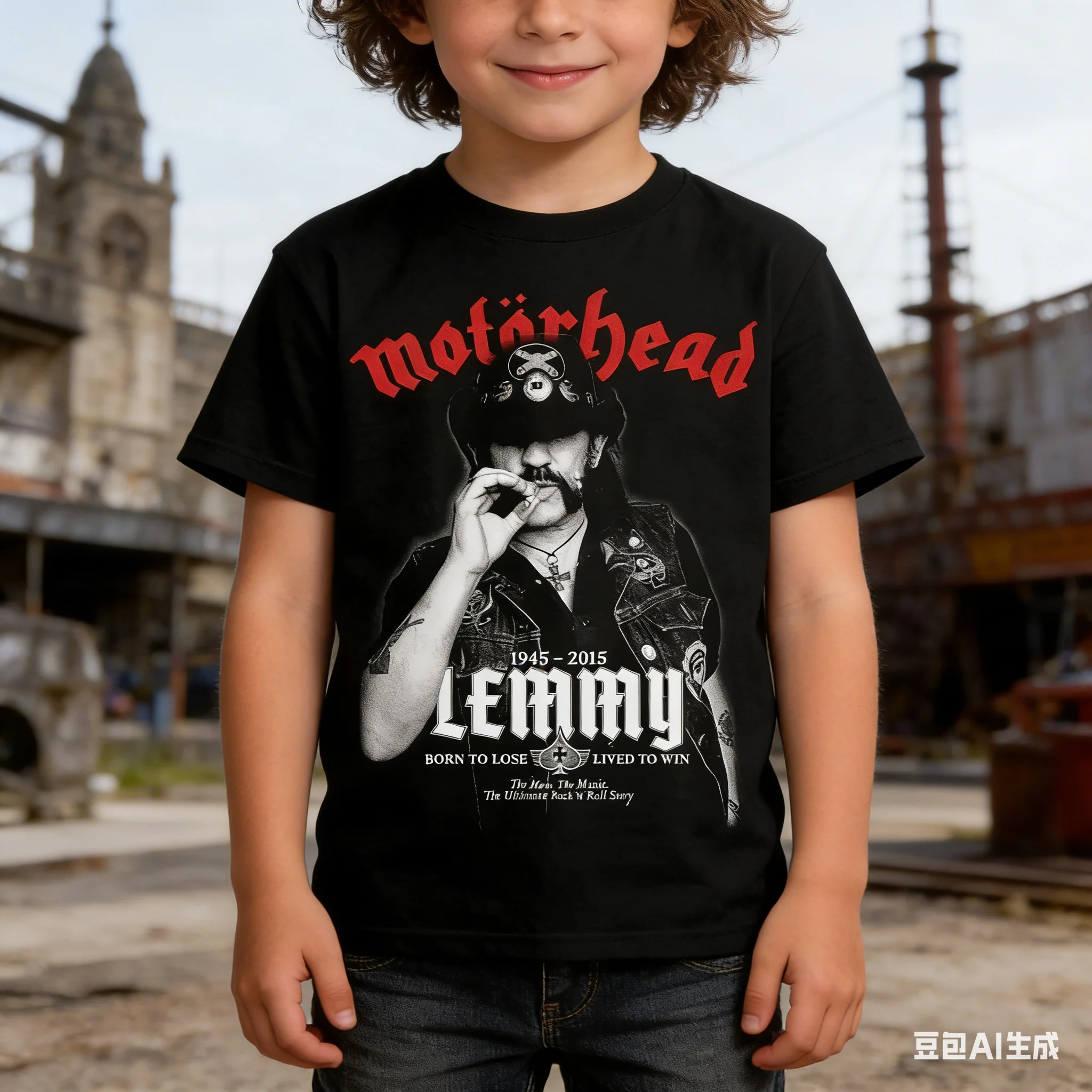Camiseta Motorhead Lemmy Band, Varios Tamaños, Impresión Serigrafiada, Retro, Heavy Metal, Rock, Mezcla de Algodón, Ropa Urbana de Verano, Lujo Vintage