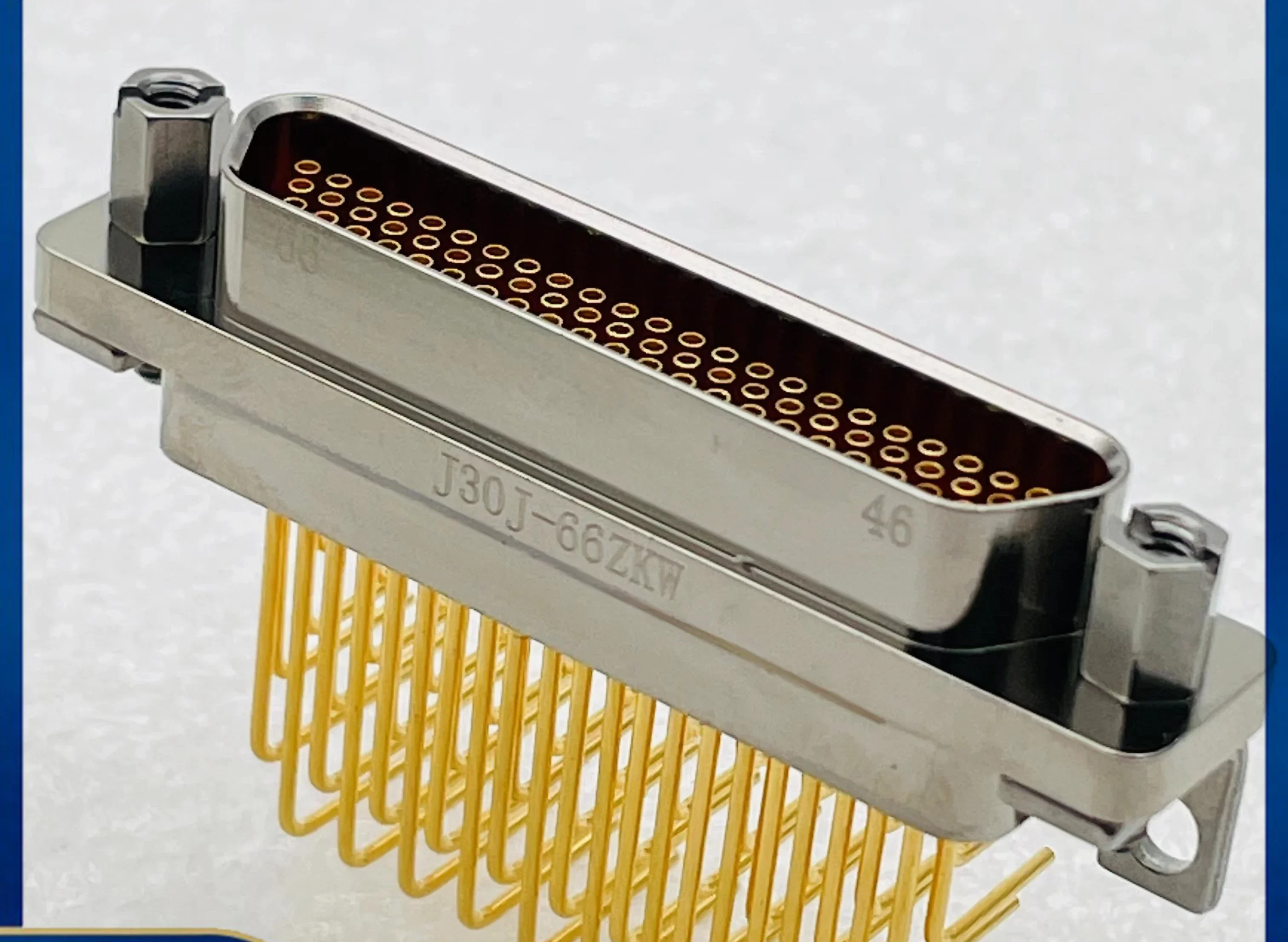 J30J-66ZKW J30J-66ZKWP7-J rectangular connector 66 core bent pin socket connector