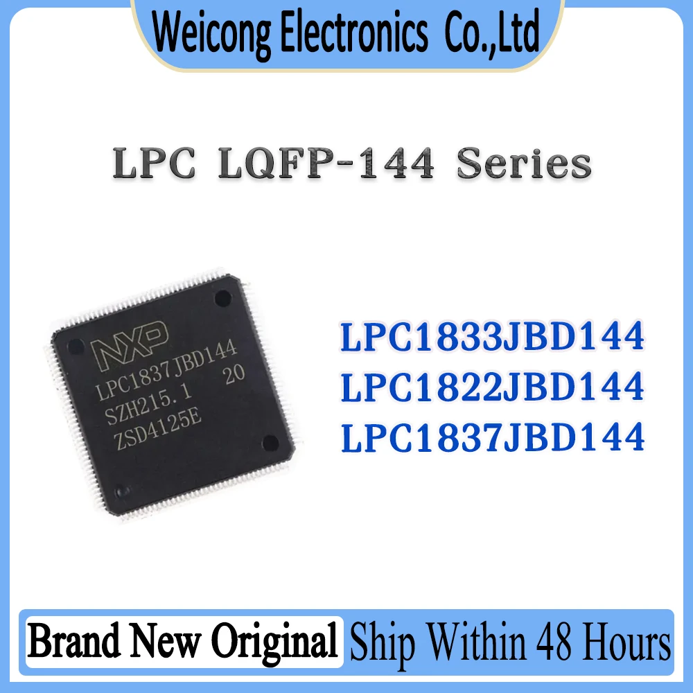 

LPC1833JBD144 LPC1822JBD144 LPC1837JBD144 LPC1833 LPC1822 LPC1837 LPC IC Chip LQFP-144