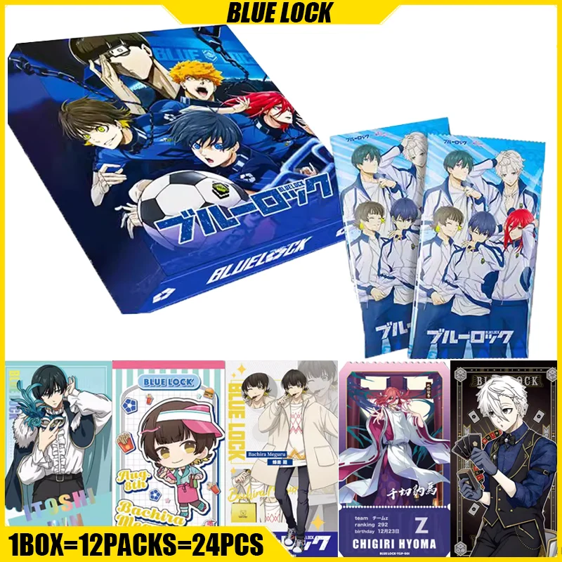 WINK VOL.2 Blue Block Cards Isagi Yoichi Anime Collection Cards Mistery Boxes Board Games Toys Birthday Gifts for Boys and Girls