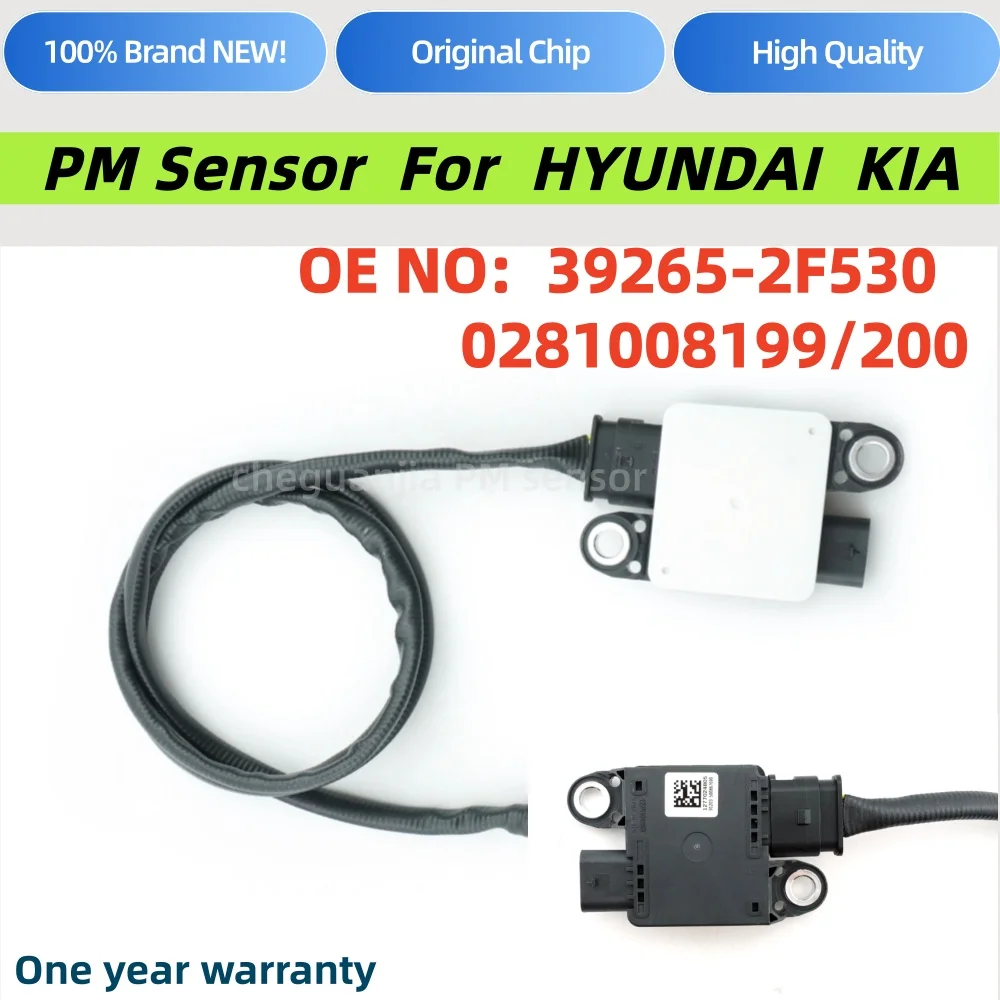 39265-2F530 392652F530 0281008199 0281008200 Exhaust PM Particle Matter Sensor For Hyundai SANTA FE 4 KIA SORENTO 3 2.0 2.2 CRDI