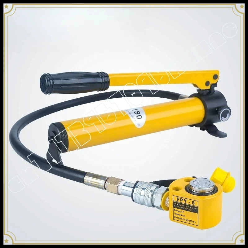 FPY-5T Ultra-thin Jack 5 Tons, Separate Hydraulic, Lifting Tool, Hydraulic Booster
