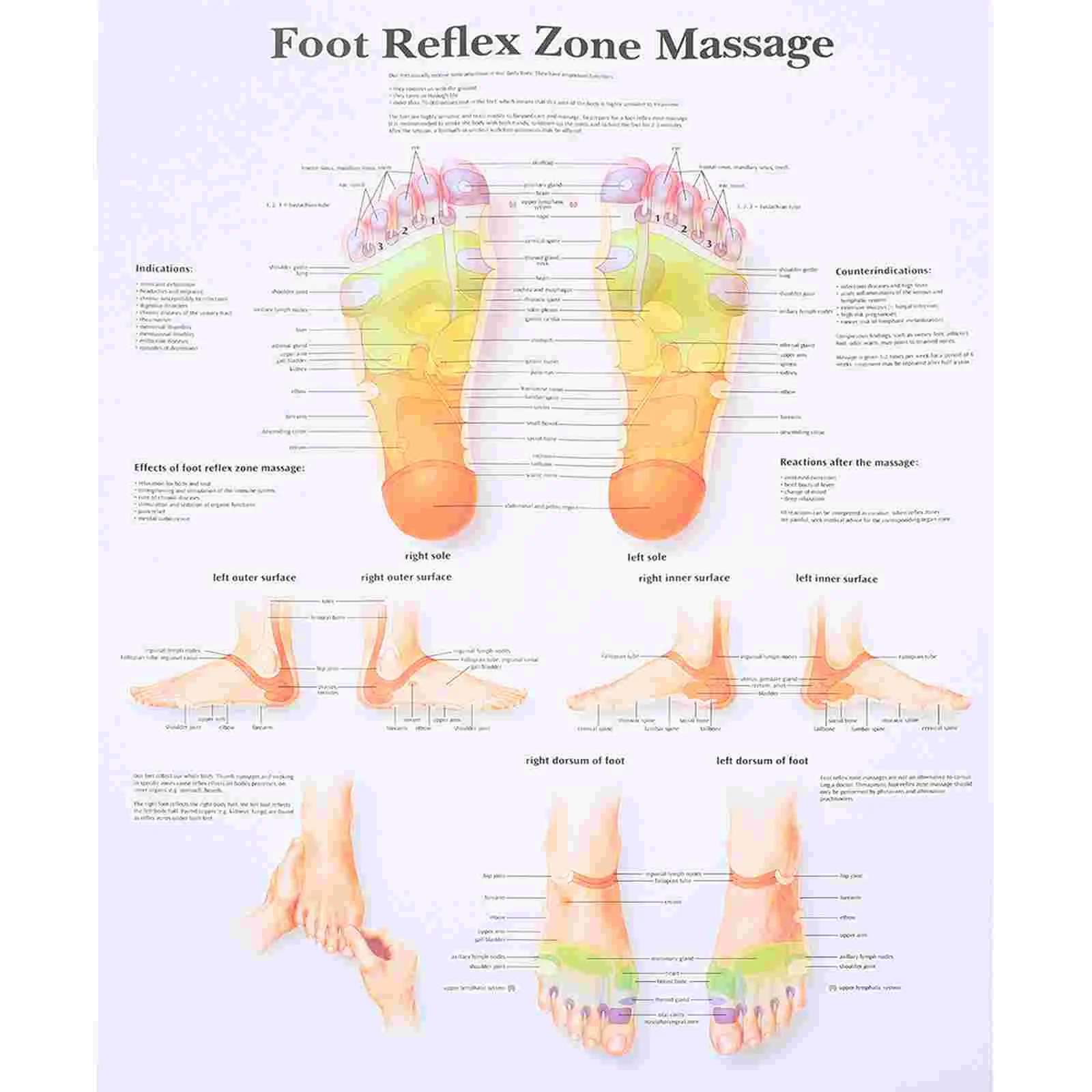 

Рефлексологический постер для ног, декор для офиса, Настенный декор, домашние декоративные картины, диаграмма, массажный холст, офисные знания, украшения