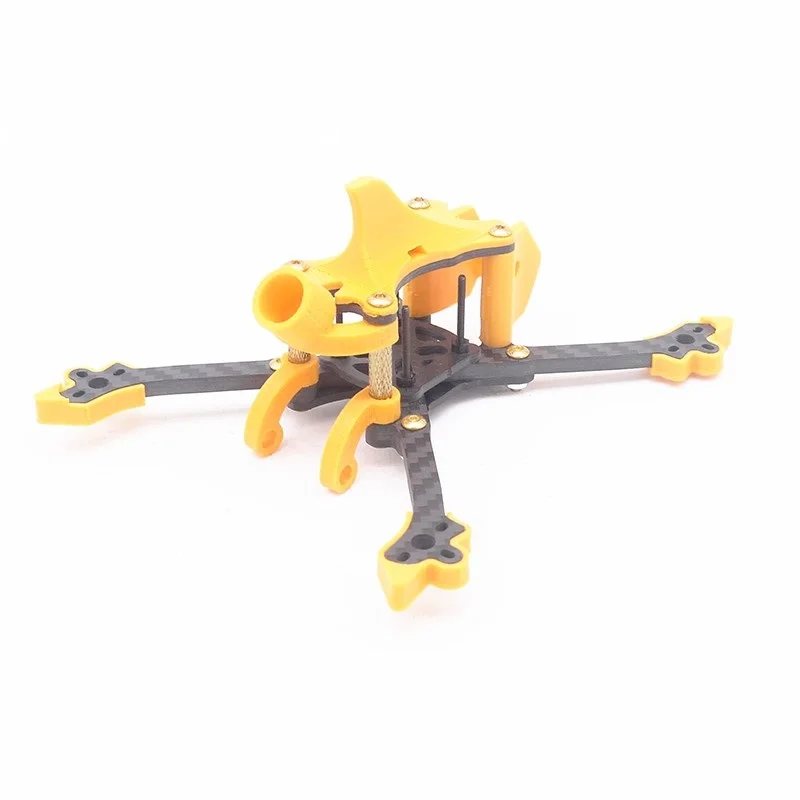 MC3 3-Inch FPV Racing Drone Frame - 140mm Wheelbase, Lightweight Carbon Fiber, 55g
