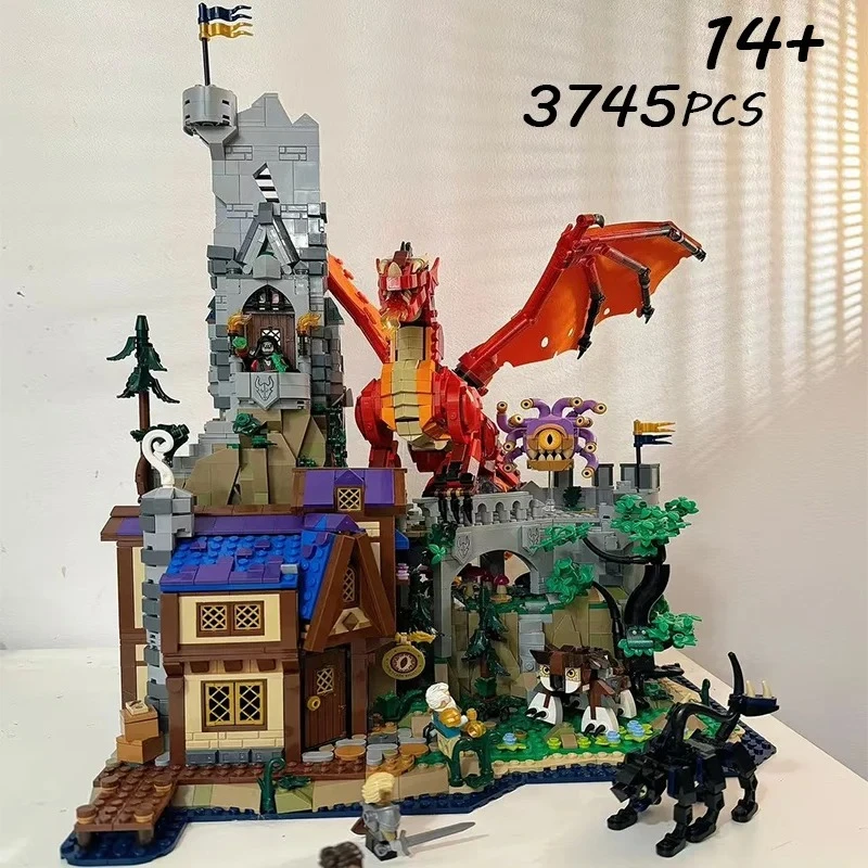 

Magical Flying Dragon and Castle Home Decoration Suitable for Family Activities and Children's Adult Festival Gifts
