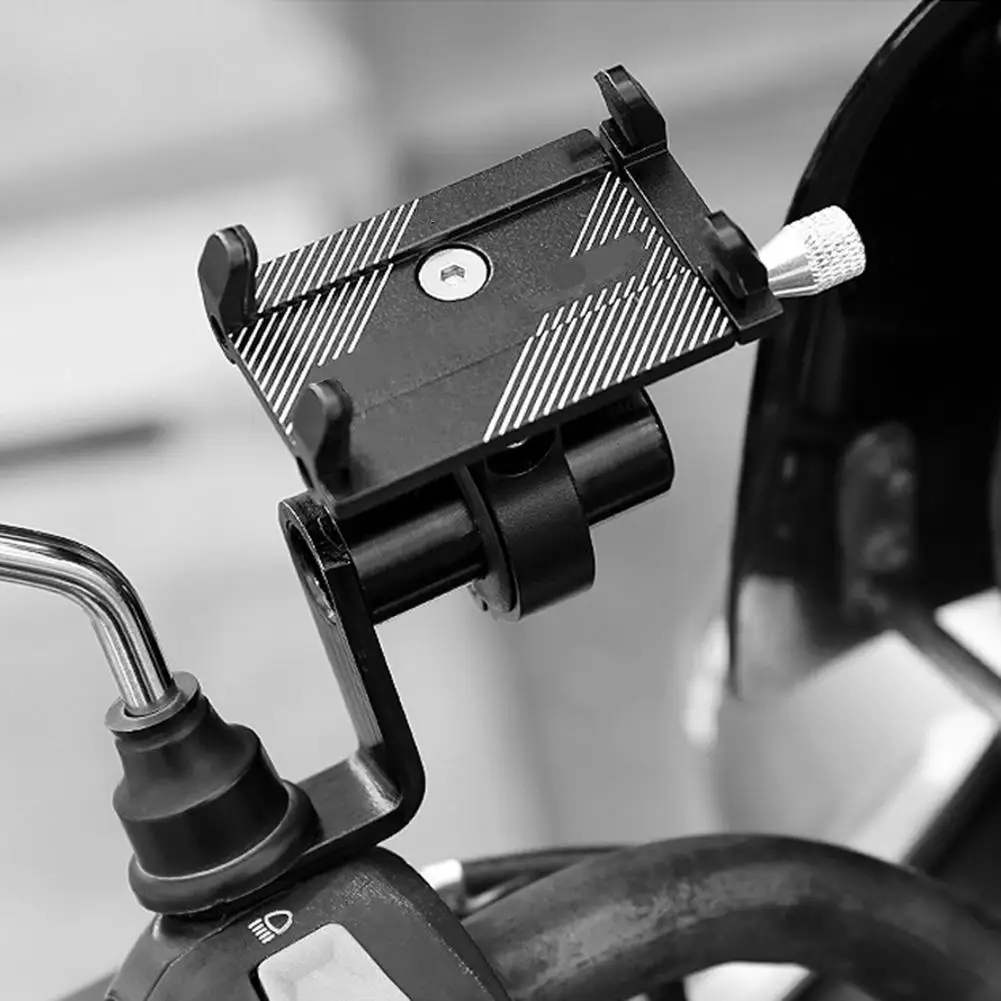 

Motorcycle Rearview Mirror Mount Extender Bracket Clamp Handlebar Phone Holder Multi-purpose Mirroe Mount Extender Bracket Clamp