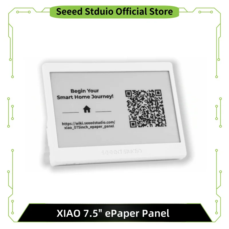 7.5 ePaper Display for ESP32, 800x480, 2000mAh Battery
