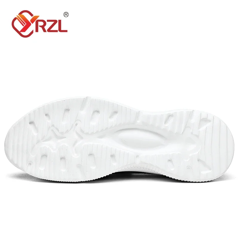 YRZL-Baskets respirantes unisexes pour hommes, chaussures décontractées, extérieur, maille coordonnante, mocassins, marche, légères, mode masculine, chaussures de tennis