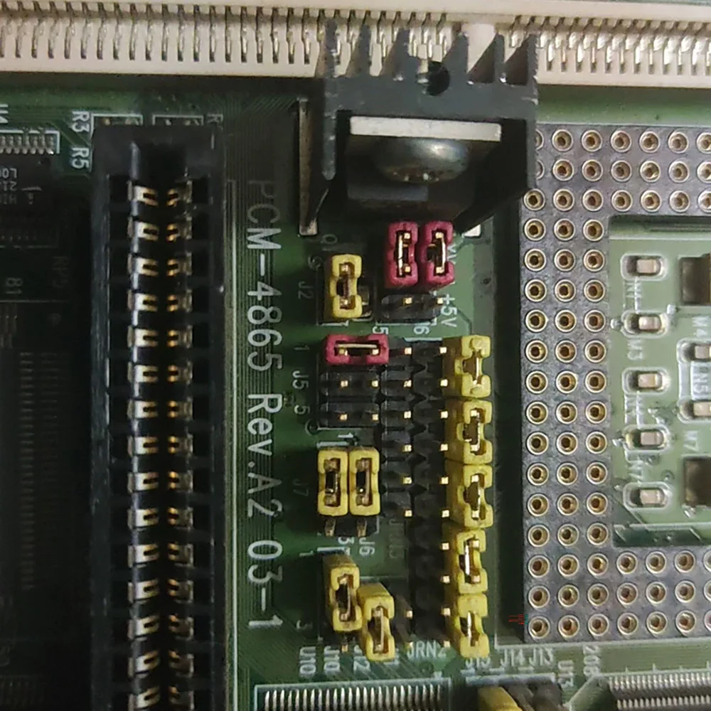 For Advantech Industrial Control Motherboard PCM-4865 Rev.A2