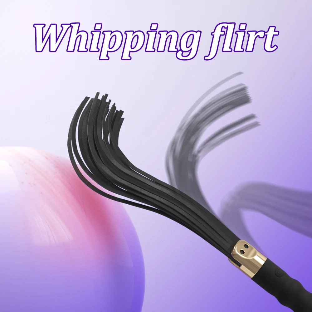 BDSM Leather Sex Whip Adults Anal Vibrator G Spot Massage SM Paddle Adult Play Bedroom Spanking Restraint Bondage Role Play 18+ view 3