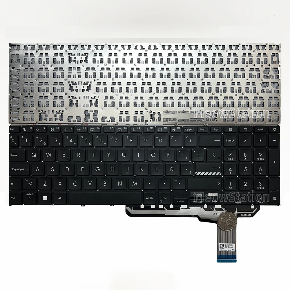

Испанская клавиатура для ASUS Vivobook X1704ZA X1704VA X1704VAP, M1702 M1702Q M1702QA M1702GA, K1703 K1703Z K1703ZA, X1702 X1702Z X1702ZA, M1703 M1703Q M1703QA,X1703 X1703ZA,F1704VA, S1703 S1703QA S1704VA S1704ZA