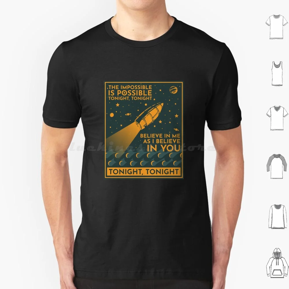 Tonight Tonight Smashing T Shirt Big Size 100% Cotton Tonight Smashing Pumpkin Mellon Collie Grunge Song Good Song Life Music