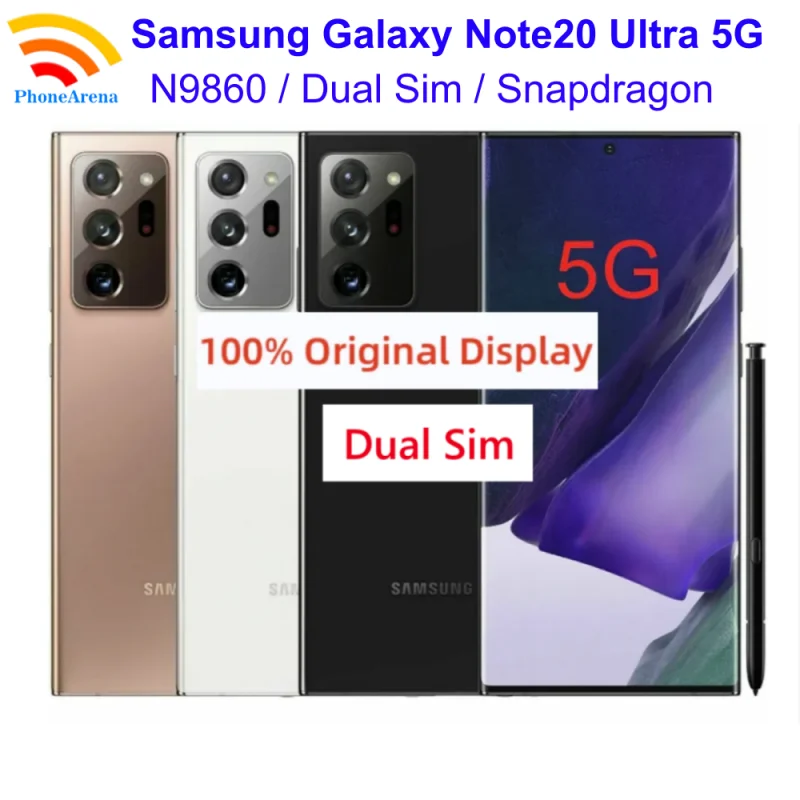 Samsung Galaxy Note20 Ultra 5G N9860 Dual Sim 6.9