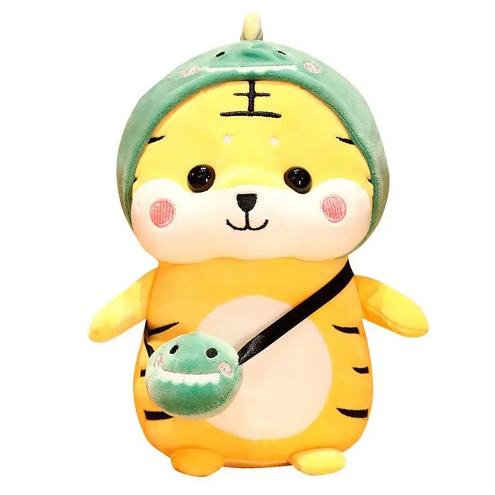 Chinese New Year Tiger Home Decoration Tiger Rabbit Plush Toy Sun flower Stuffed Toys Tiger Plush Toy Mascot Doll Plush Doll