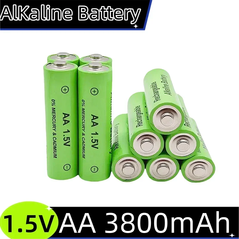 1.5V AA NI-MH Non Rechargeable AA Battery lpega Alkaline 3800 For Torch Toys Clock MP3 Player Replace Ni-Mh Battery