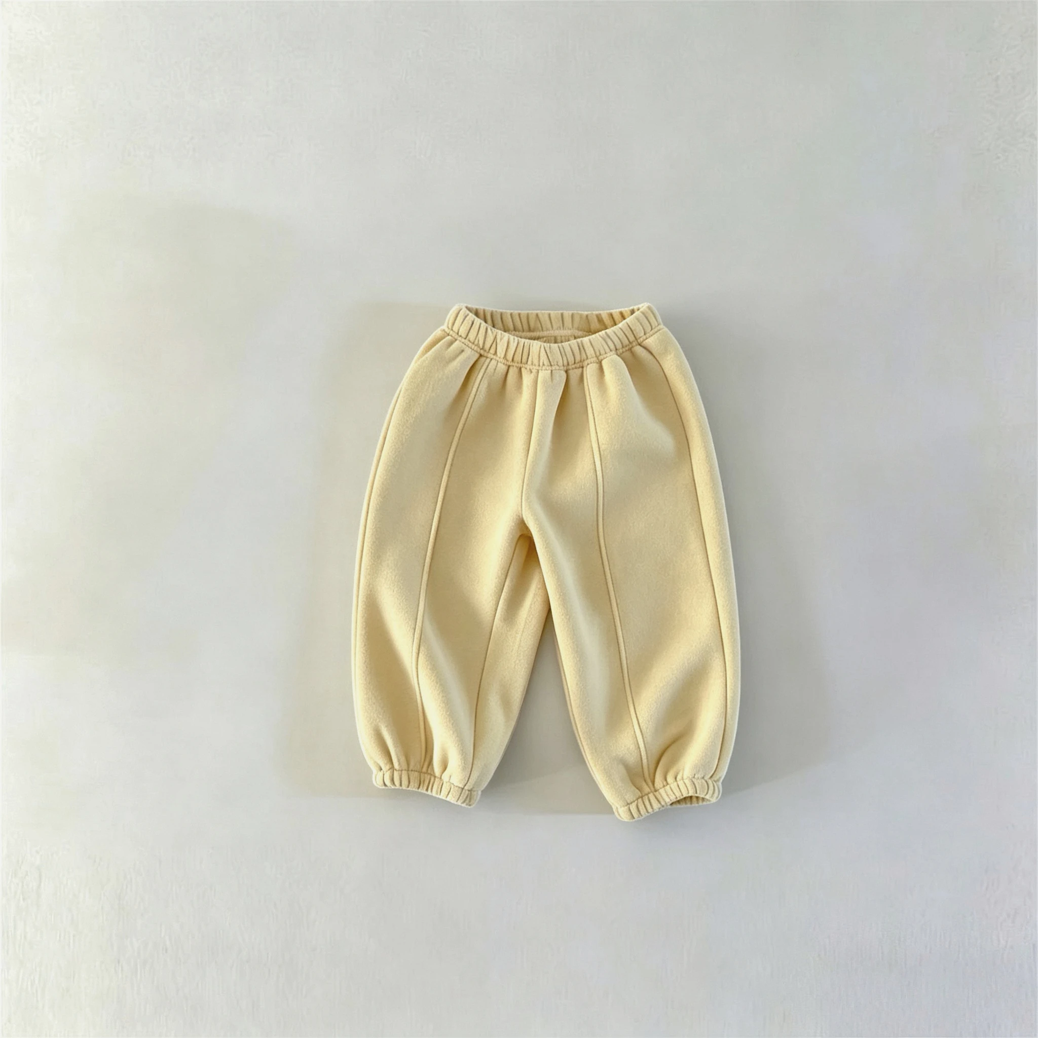 Herbst-Winter Neue Kollektion Kinder-Jogginghosen Einfarbig Lässige Koreanische Kinderkleidung Freizeithosen für Babys, Mädchen und Jungen – Detail 3