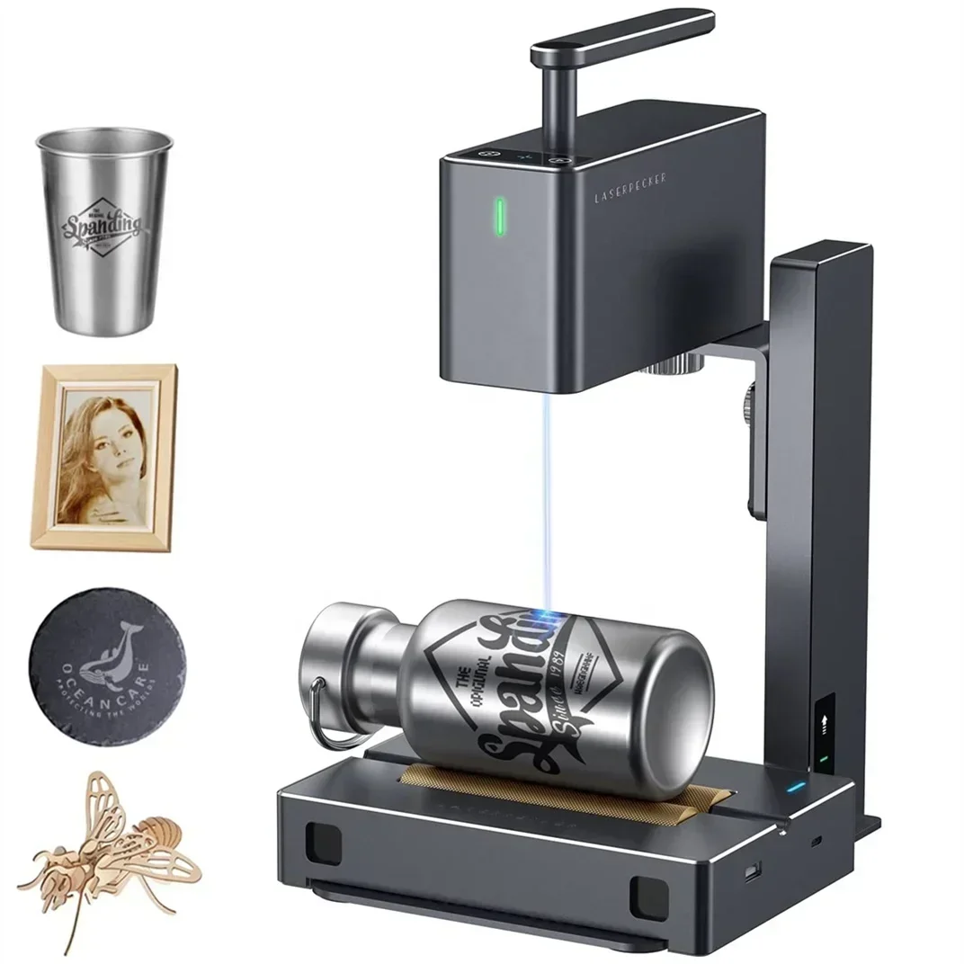 20255W UV Mini Marking Machine Marking Machine with Axis Of Rotation