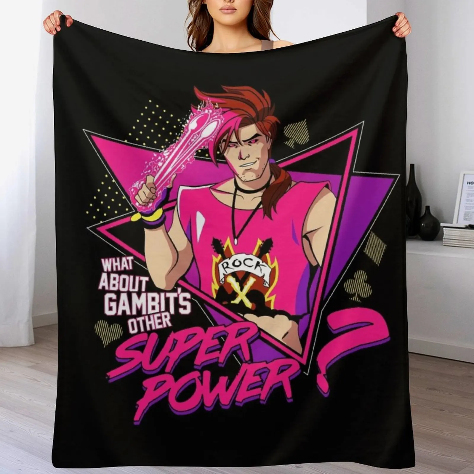 

Crop Top Mutation Throw Blanket for babies Polar Thins Custom Blankets