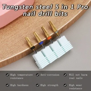 Five in one Pro tungsten nail polish head pre-treatment quick nail removal peeling nail shop special tool