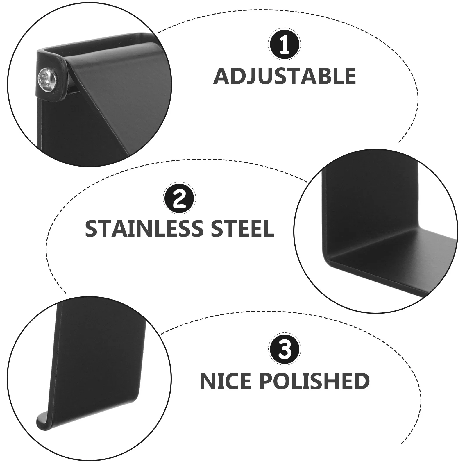 

Self-Adhesive Punch Free Washbasin Hook Stainless Steel for Bathroom Towel Hanging Storage Multipurpose Wall Mount Hook