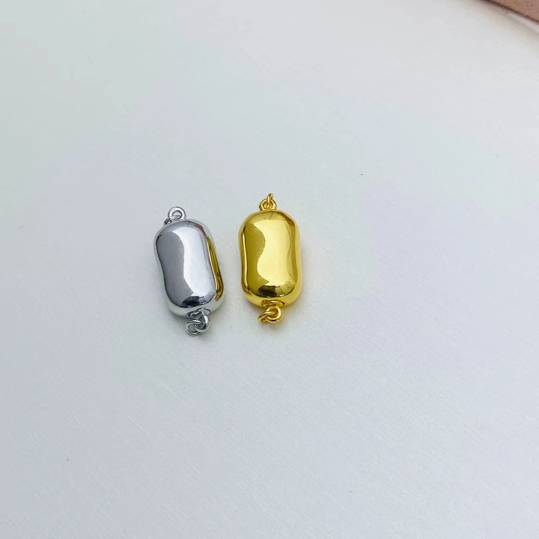 

Оптовая продажа DIY стерлингового серебра 925 пробы ожерелье браслет застежка крючок аксессуары для жемчуга 5-12 мм 5 шт./лот