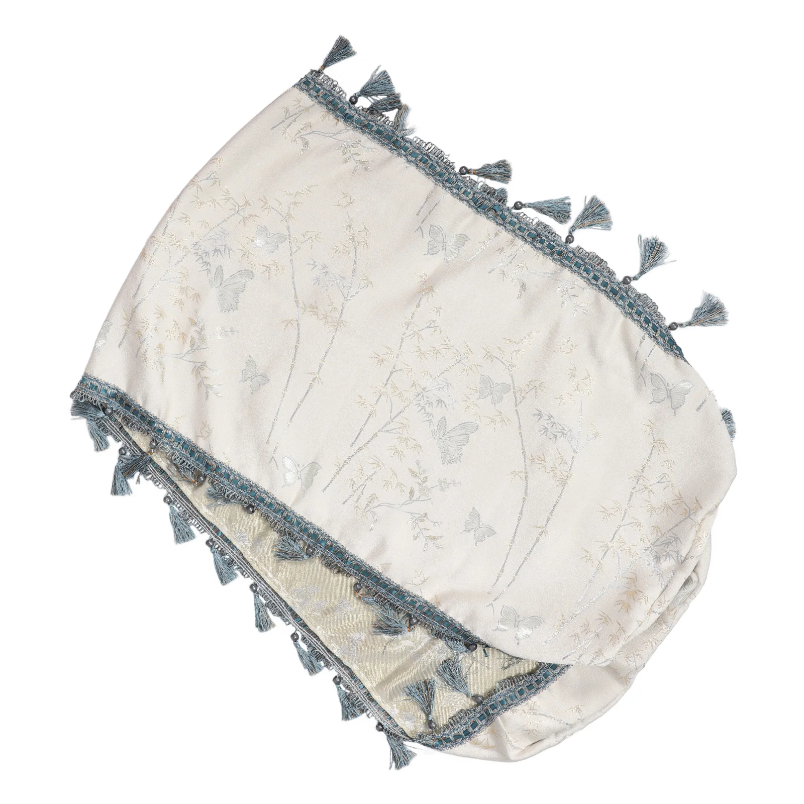 

Instrument Cover Dust Cloth Decorative Guzheng Musical Blue Cotton Linen Ancient for