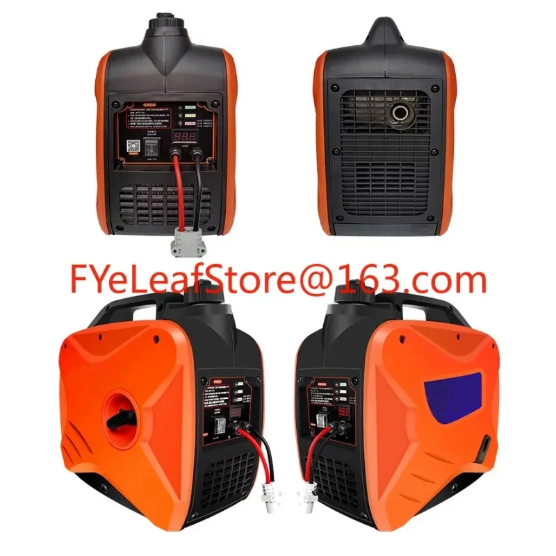 Draagbare generator AC120/240v DC 48v Benzine-omvormer Autogenerator Range Extender