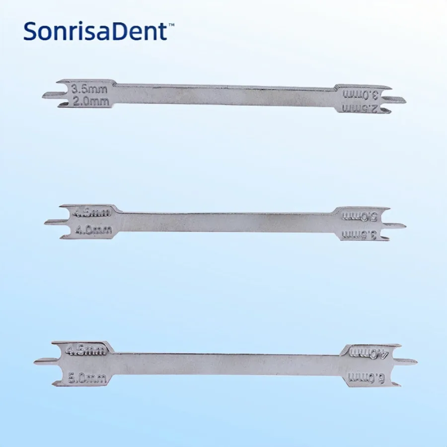 1pc Dental Orthodontic Bracket Positioner Adjustable Double Ended Locator High Precision Placement Dentist Ortho Instru