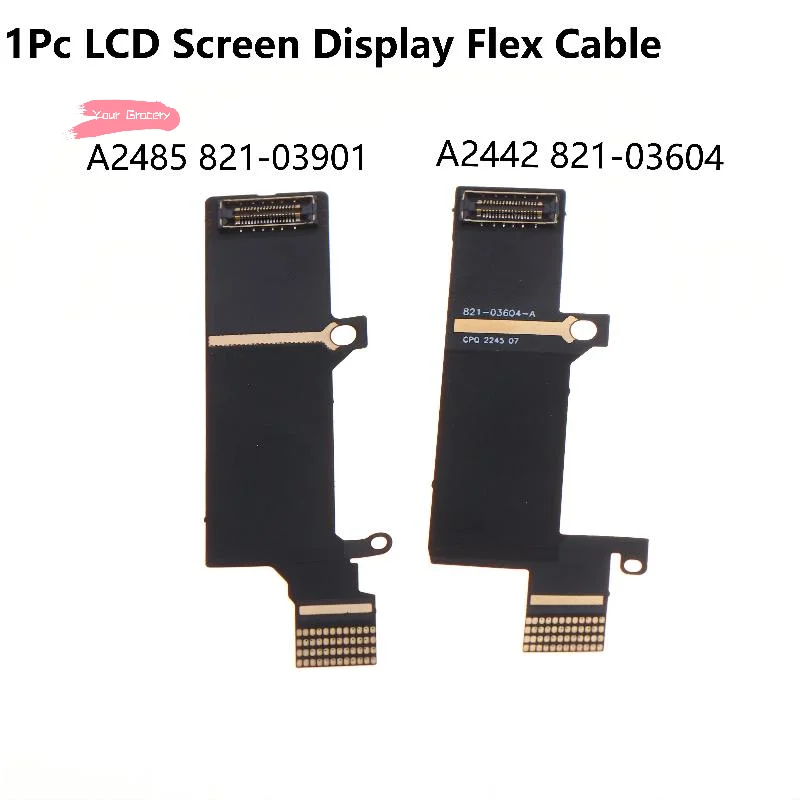 

Y-For A2442 A2485 Гибкий ленточный кабель для ЖК-дисплея, высококачественный ЖК-кабель 821-03604 821-03901