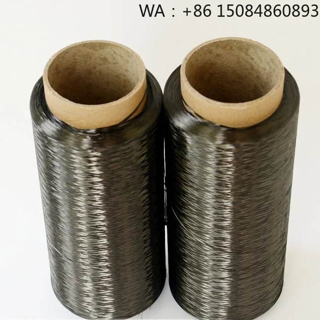 Fio de Filamento de Fibra de Carbono T300 T700 3k 6k 12k, Roving de Alta Resistência Enrolado em Bobina para Aplicações Industriais em Compósitos