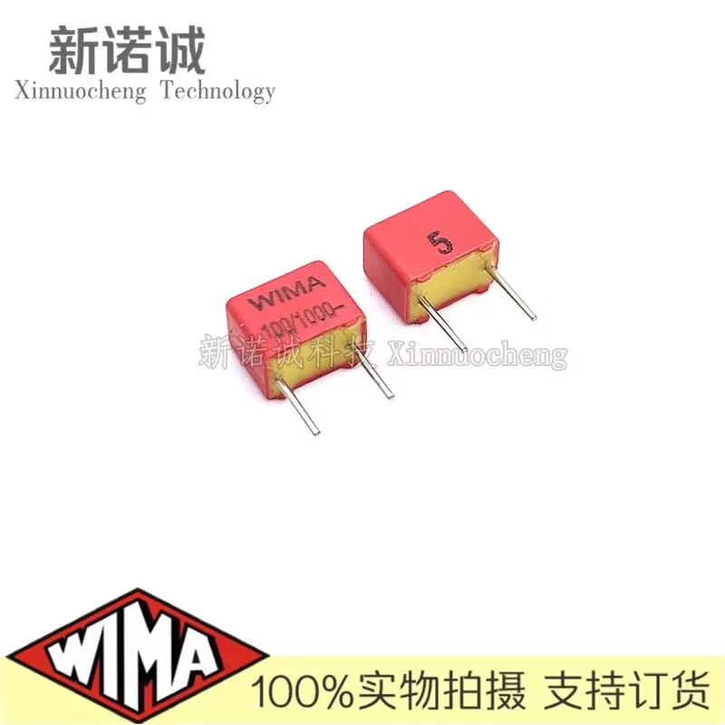 

10 шт./30 шт./50 шт./лот WIMA FKP2 100pF 1000 В 1000v100pf 5% пленочный конденсатор из фольги 101 НФ 1000V101 расстояние между ногами 5 мм