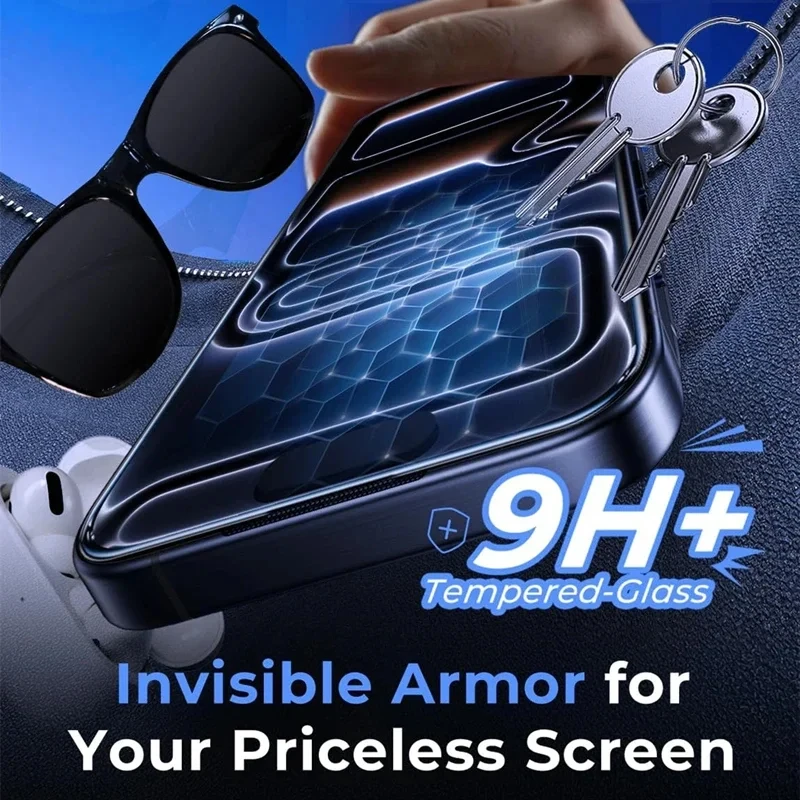 4-1PCS HD Anti-Spy Screen Protector For Redmi Note 15C 14 13 12 11 10 9 Pro 11S 7 8 Pro 10C A3 Dust Free Easy Installation Glass view 5