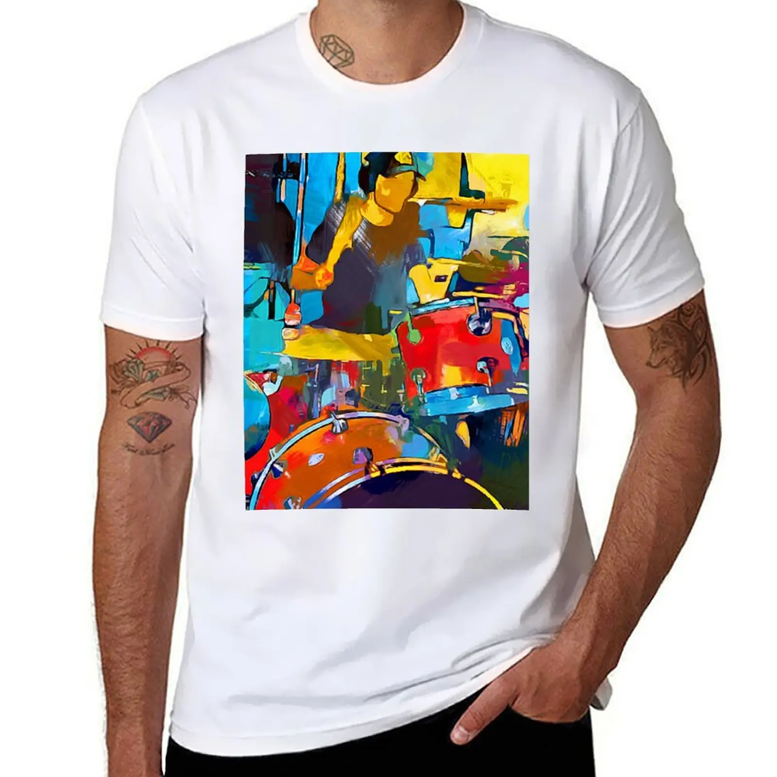 

Drummer T-Shirt t shirt personalised t shirts designer T-Shirt