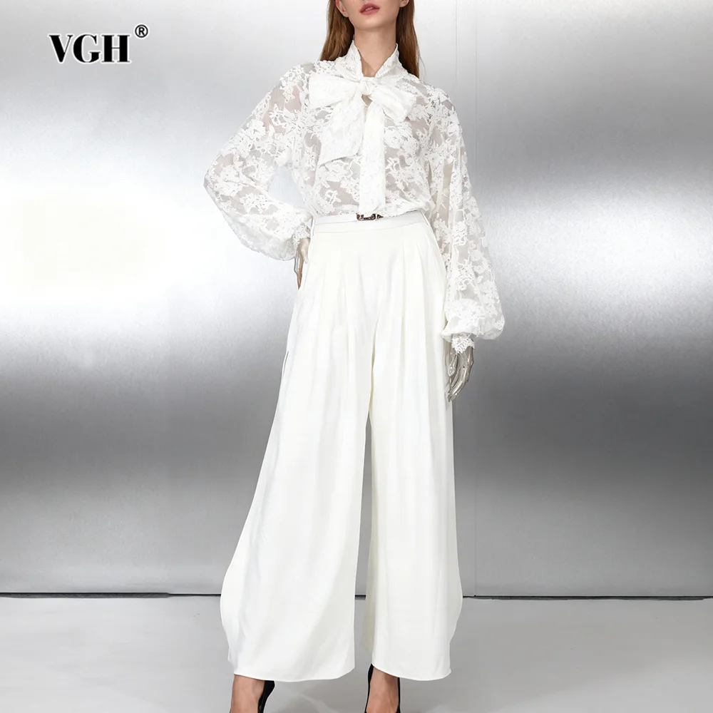 

VGH Элегантные комплекты из двух предметов во французском стиле для женщин с круглым вырезом, длинный топ, юбка с высокой талией, однотонный утягивающий шикарный комплект, женская мода