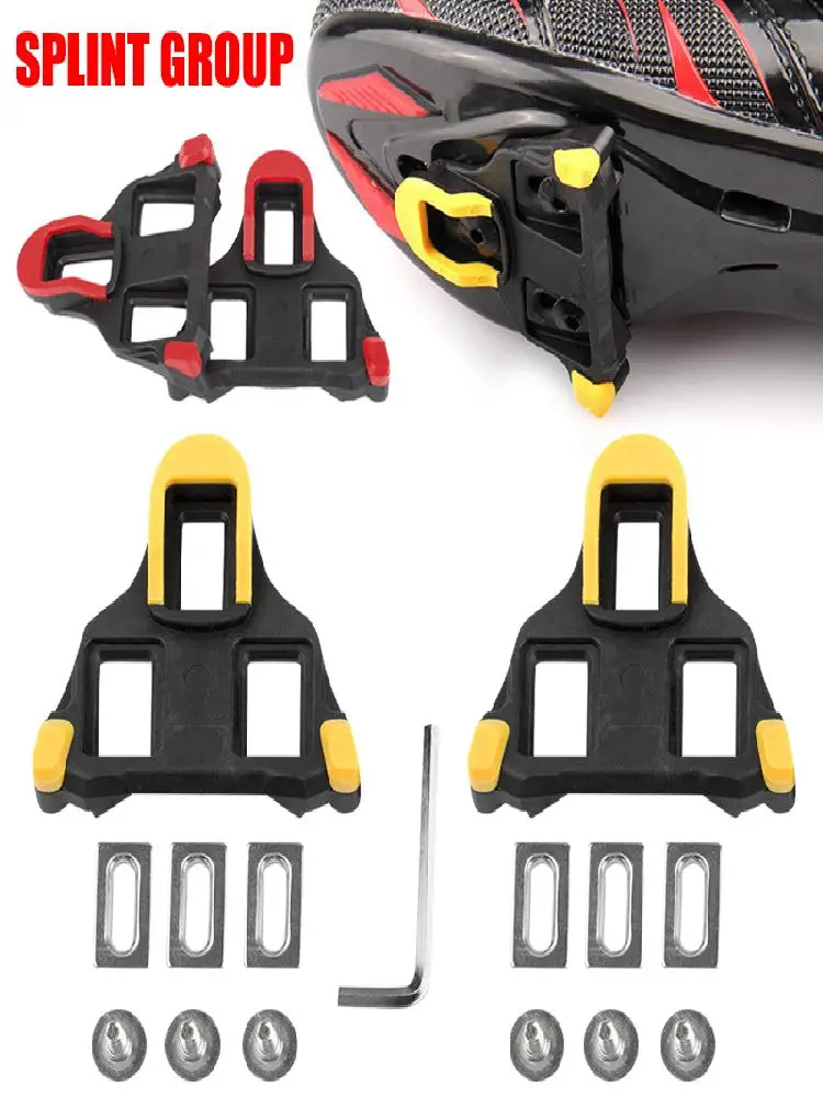 AliExpress Bicycle Cleat Set Self-Locking Lightweight Platform Pedals 3 Bearings Pedals Indoor Cycling Road Pedals Replacement Bike Cleats