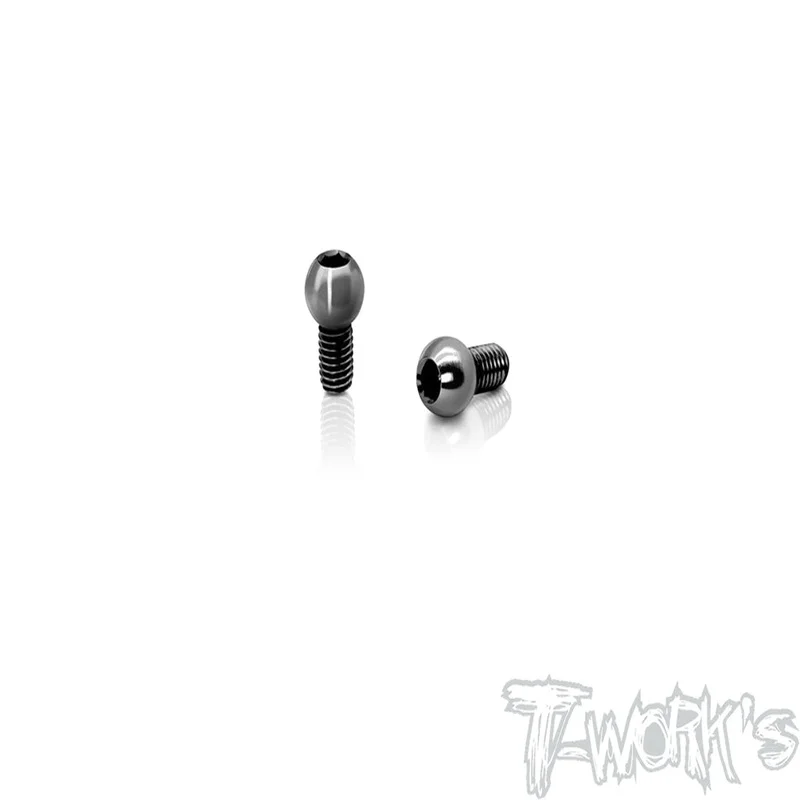 Original T works TP-X4-F 64 Titanium 4.9 x 4mm Antiroll Ball Stud ( For Xray X4 / X4 2023 ) 2pcs.ssional Rc part