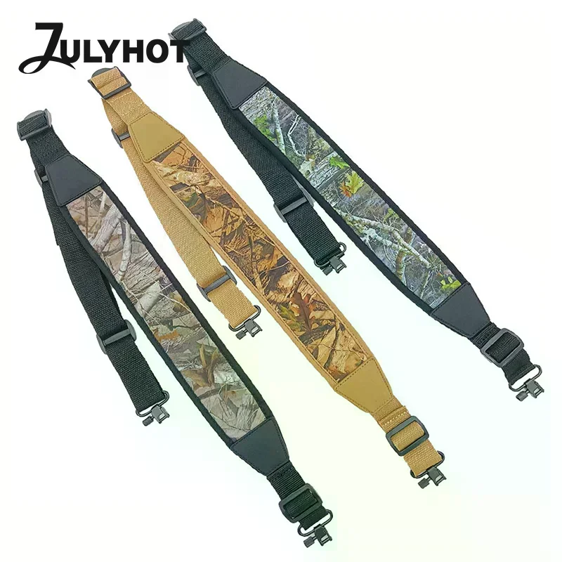 2-Point Harness With Swivels Shoulder Pads Shoulder Strap Length Nylon Adjustable Shoulder Straps For Outdoors Hunting