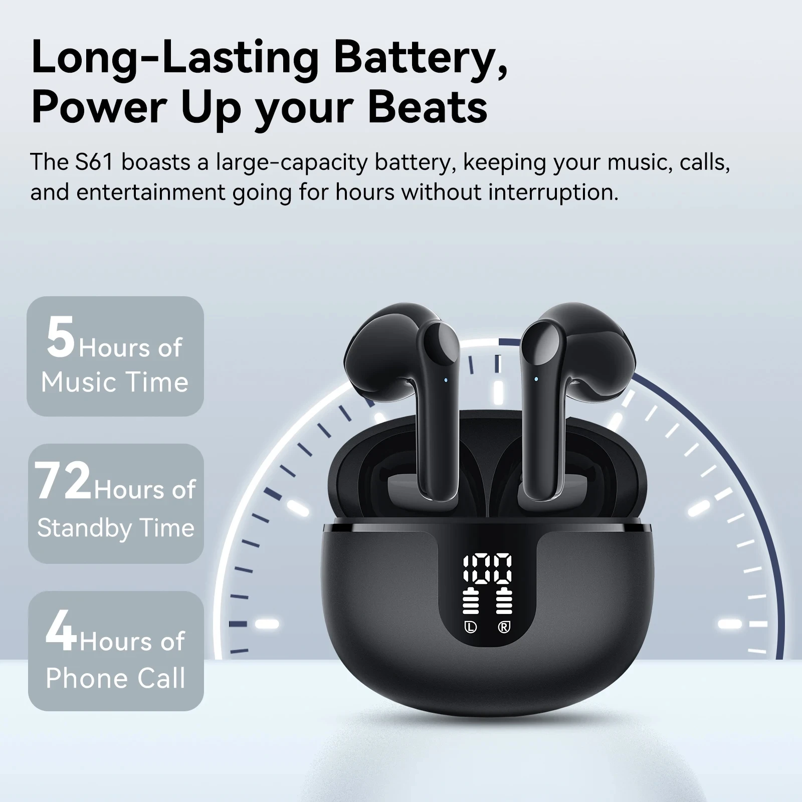 Waterproof, Wireless Stereo In Ear Headphone 1