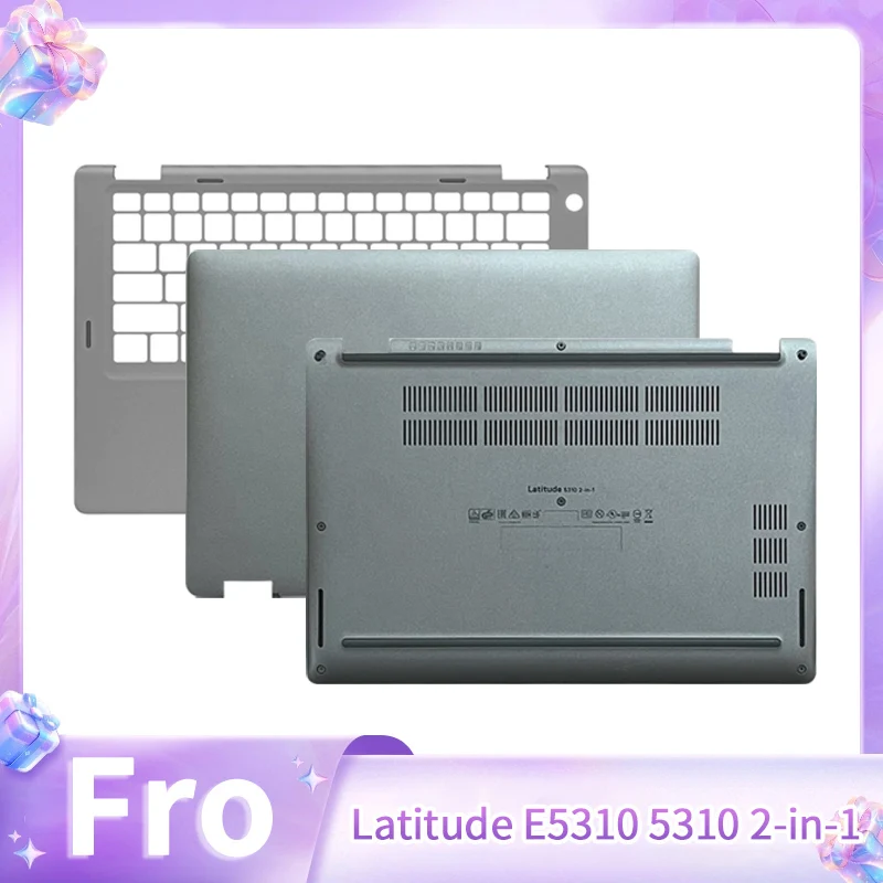 

New Repalce Cover For Latitude E5310 5310 2-in-1 LCD Back Cover Palmrest Lower Bottom Case Upper Top Case 06R1R1 09C5MF 016R6J